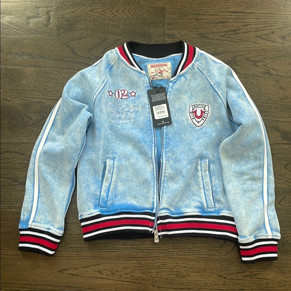 True Religion Blue Denim Jacket